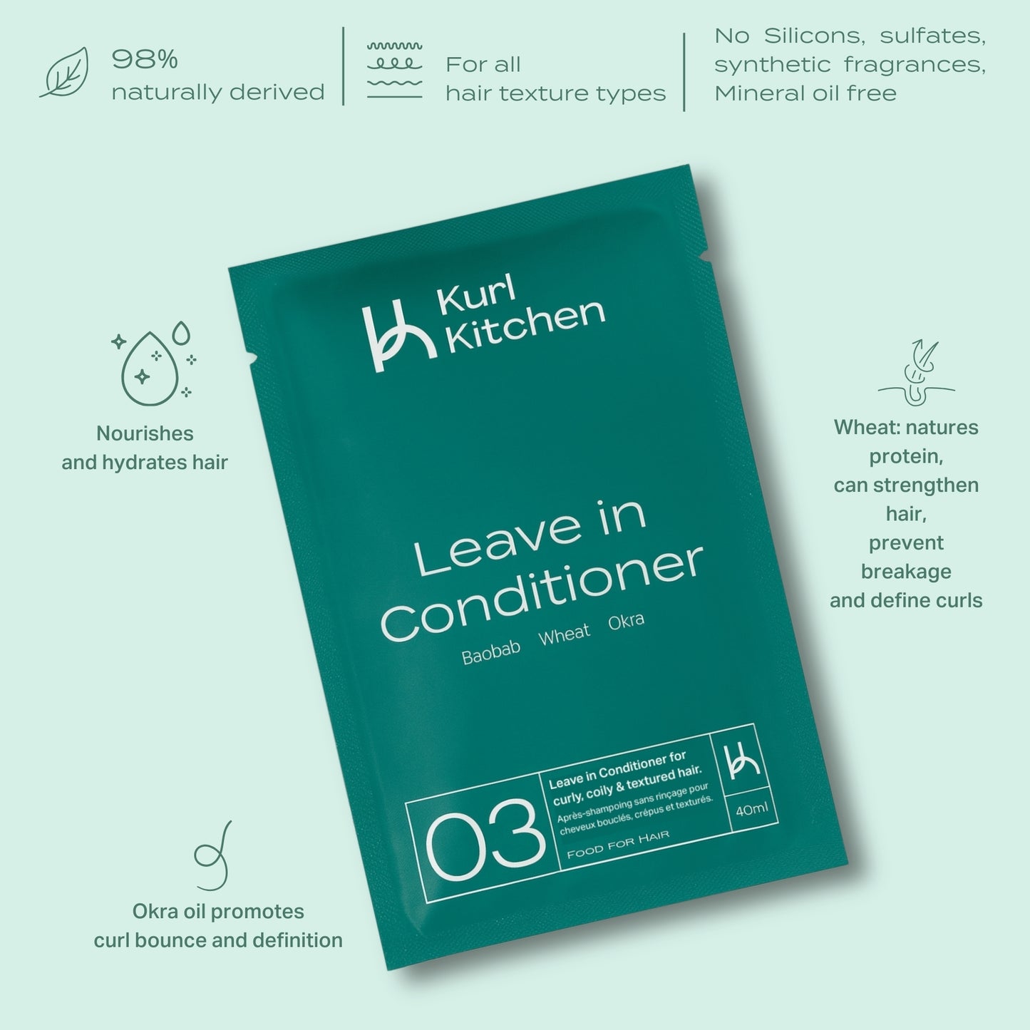 Leave-In Conditioner sachet