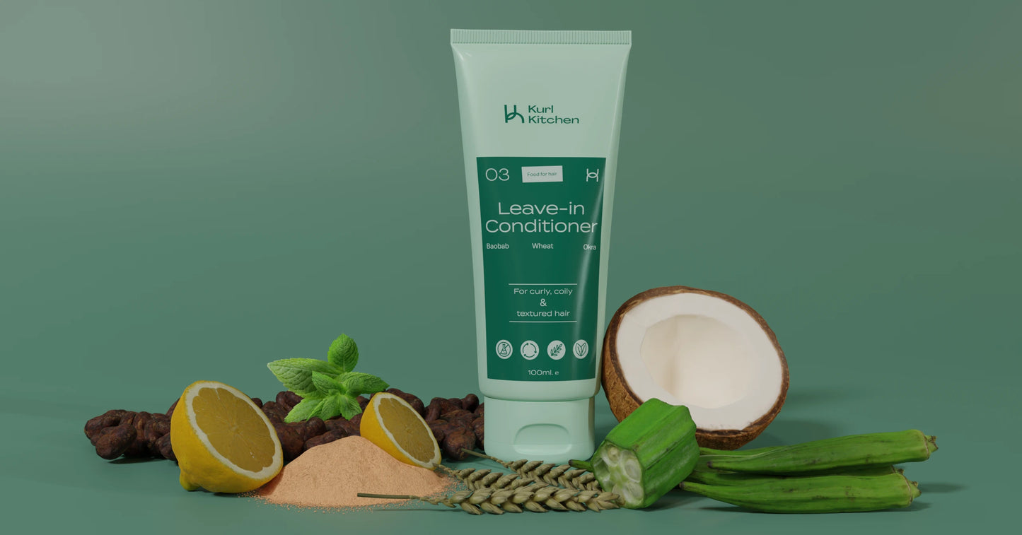 Mini Curl-Defining Baobab wheat and okra Leave-In Conditioner