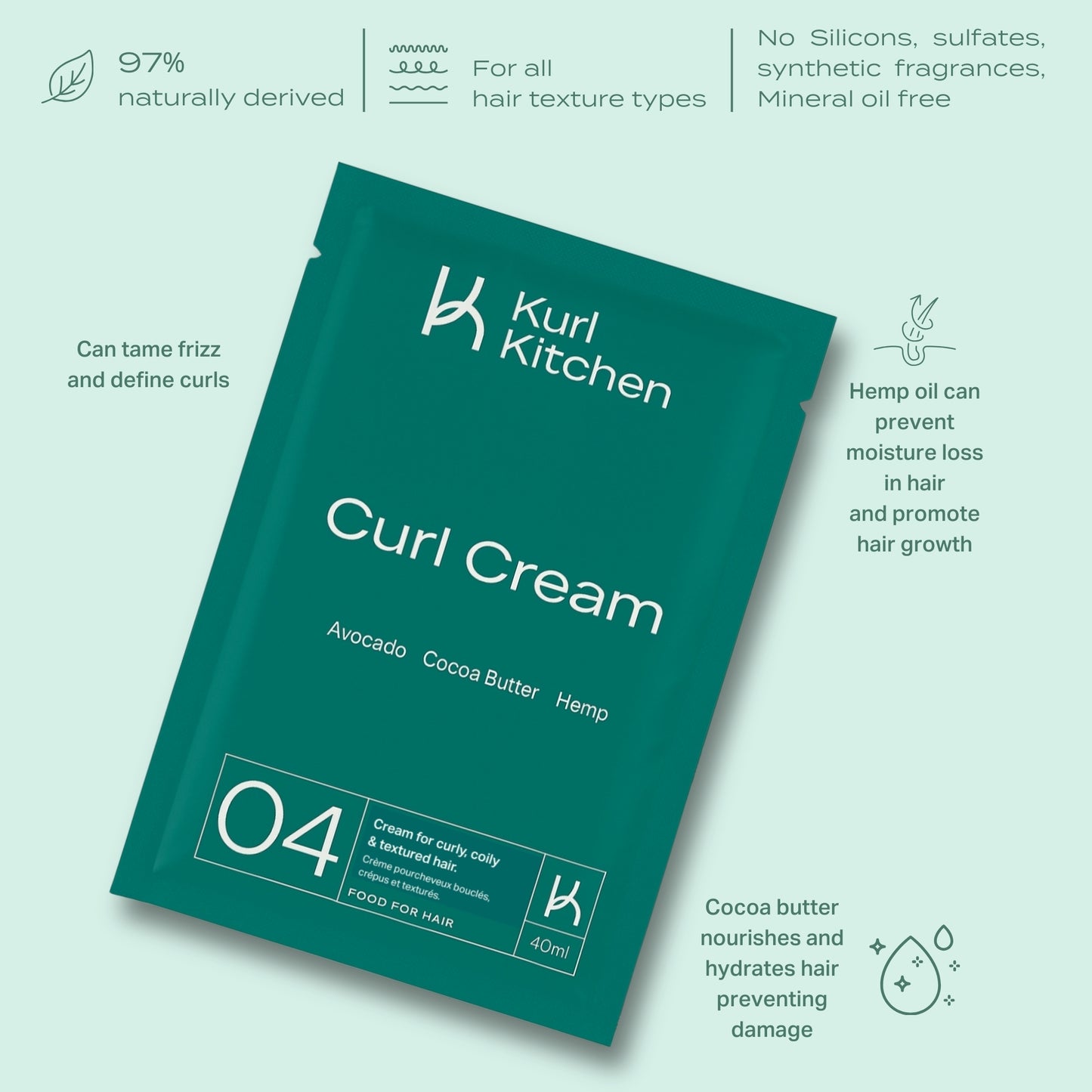 Curl Cream sachet