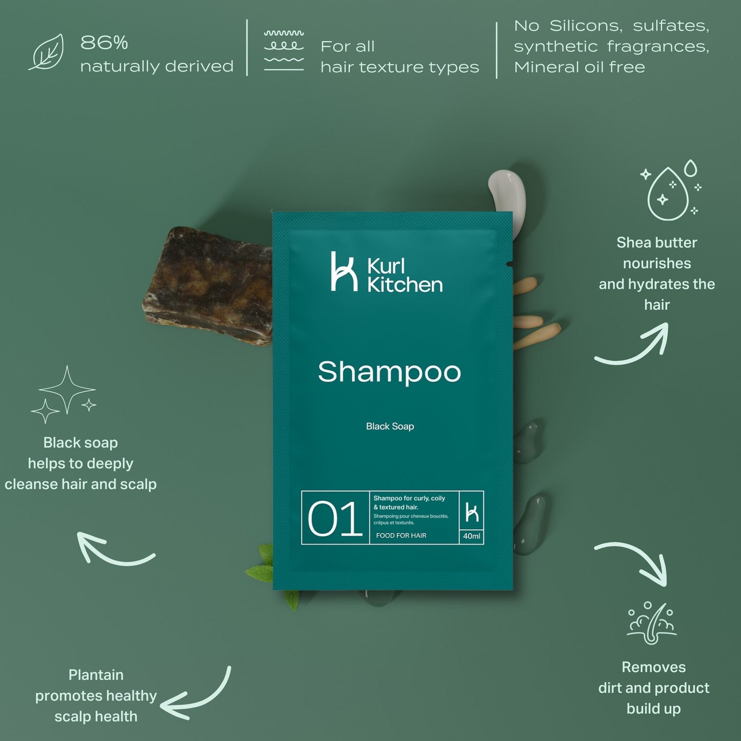 Shampoo sachet