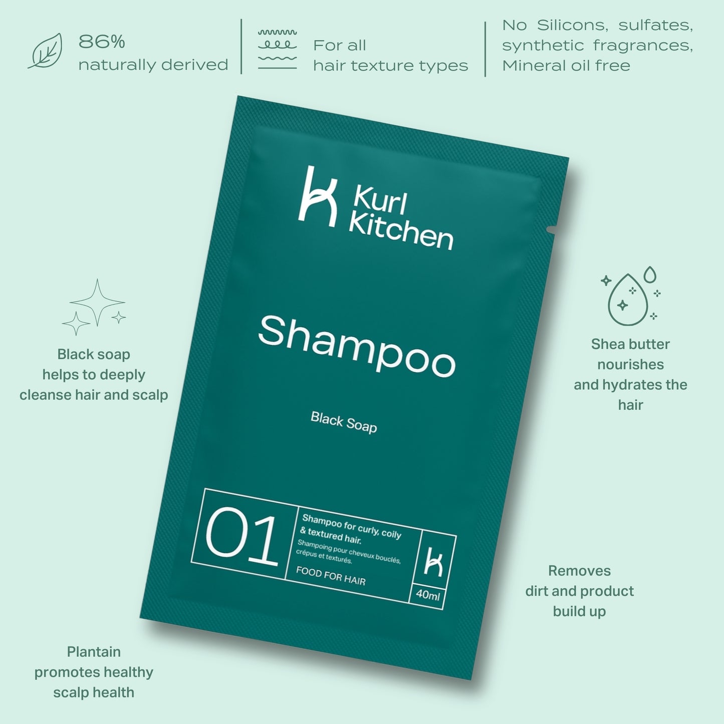 Shampoo sachet